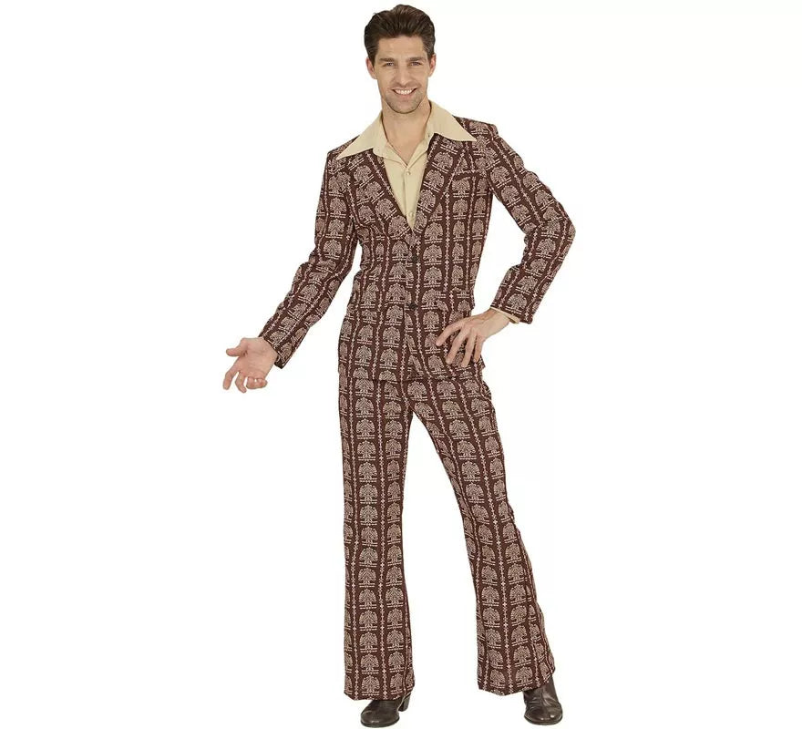 Disfraz de los años 70 Vieja Escuela para hombre
