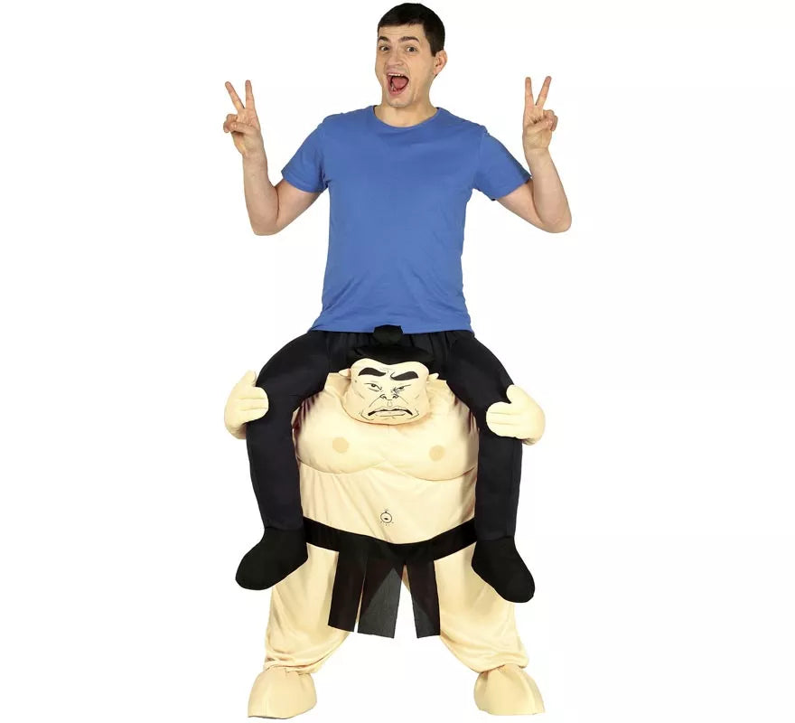 Translation missing: en.Disfraz de Luchador de Sumo a hombros para adultos
