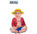 Disfraz de Luffy de One Piece para bebé