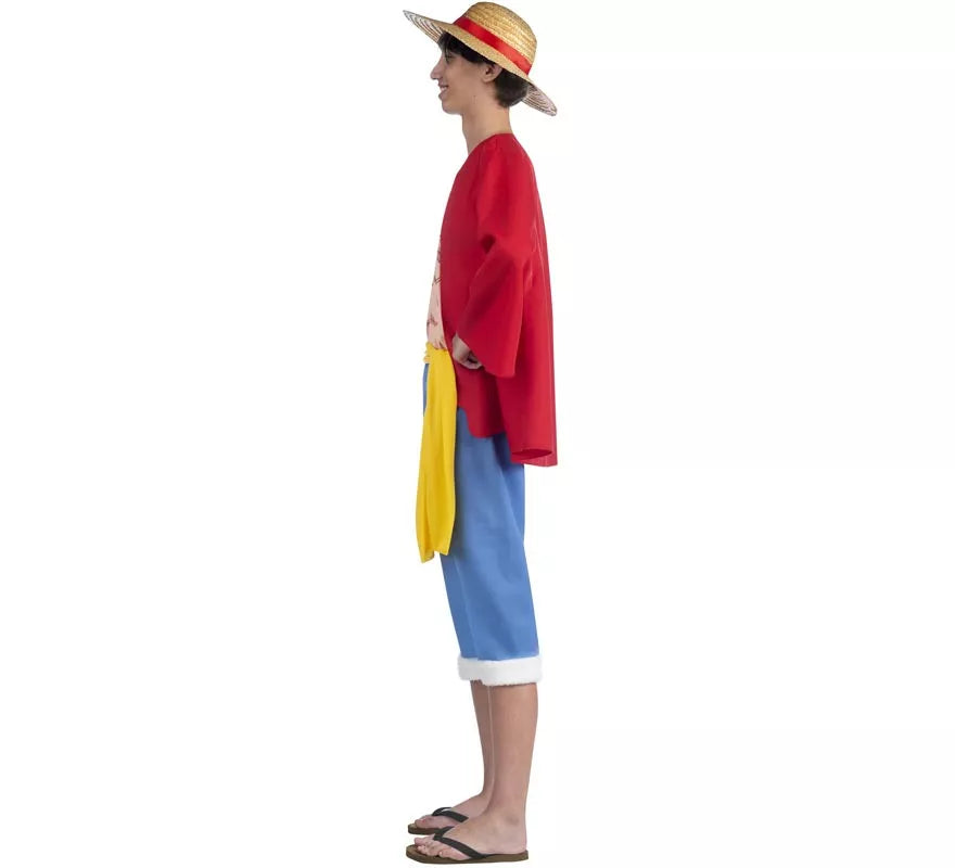 Disfraz de Luffy de One Piece para hombre