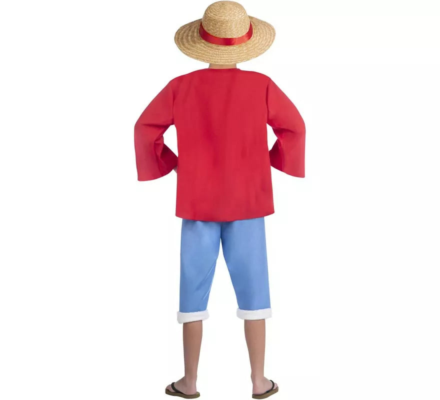 Disfraz de Luffy de One Piece para hombre