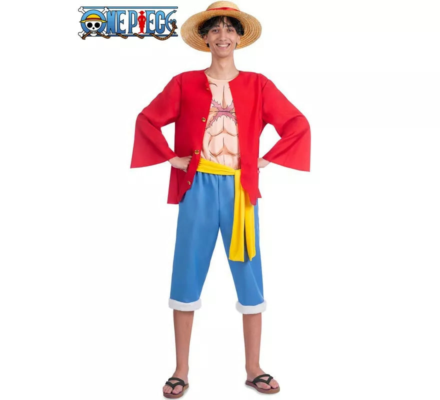 Translation missing: en.Disfraz de Luffy de One Piece para hombre