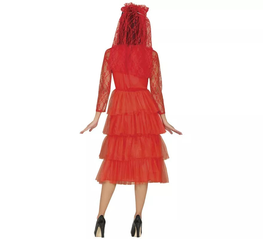 Translation missing: en.Disfraz de Lydia Novia roja para mujer