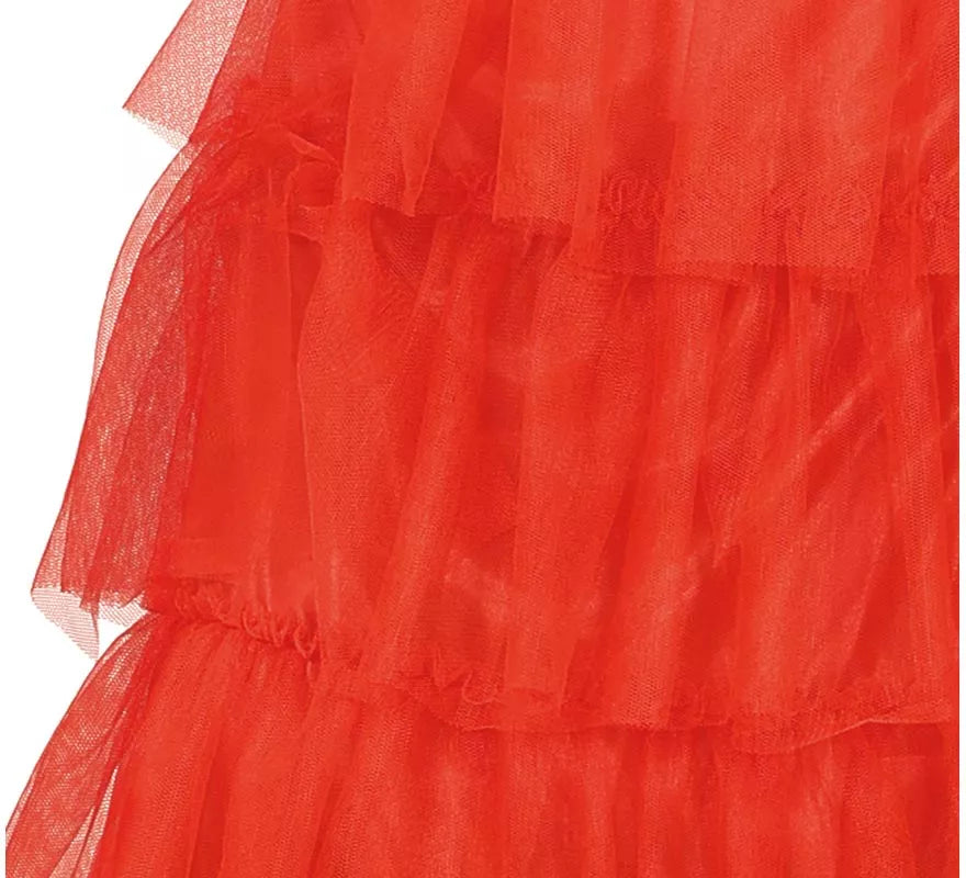 Translation missing: en.Disfraz de Lydia Novia rojo Bitelchús para niña