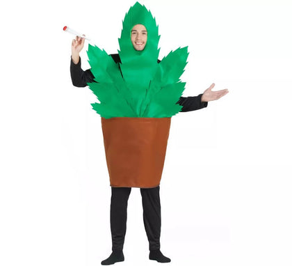 Disfraz de Maceta de Marihuana para adultos