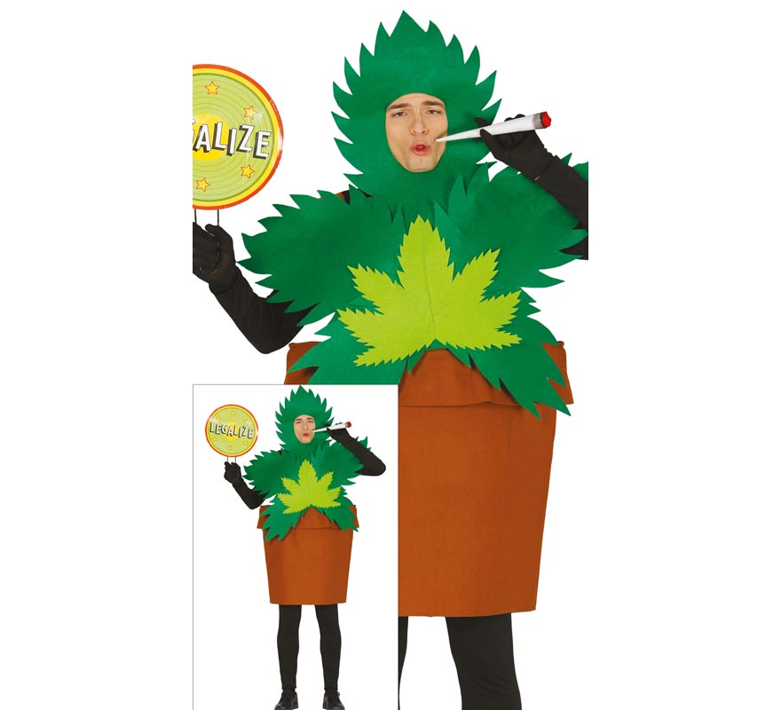 Translation missing: en.Disfraz de Maceta Planta de Marihuana para hombre