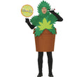 Disfraz de Maceta Planta de Marihuana para hombre