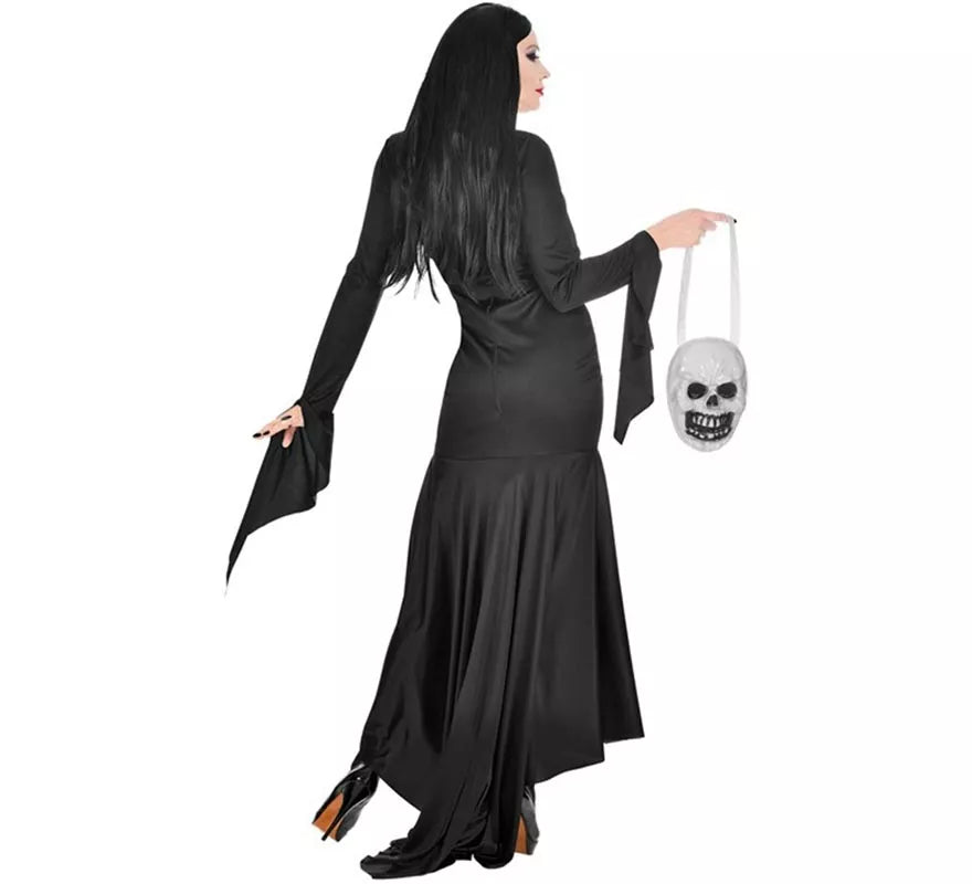 Disfraz de Madre Tenebrosa con Bolsa Calavera para mujer