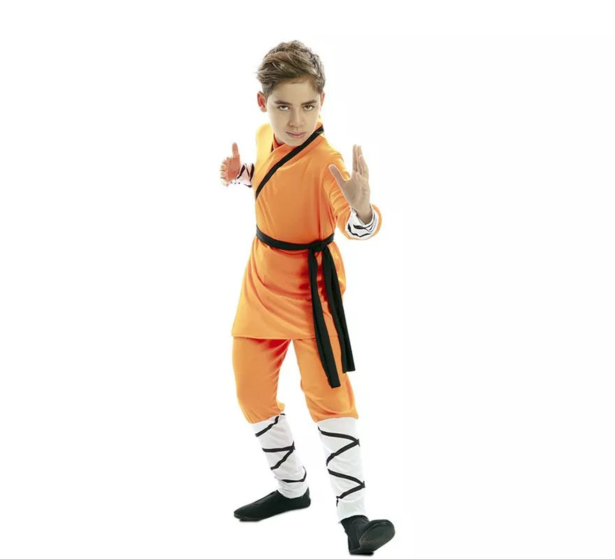 Translation missing: en.Disfraz de Maestro Shaolin Infantil para niño