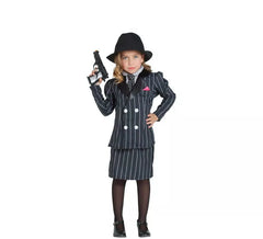 Mafiosa costume for girls
