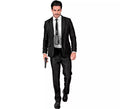 Disfraz de Mafioso elegante negro para hombre