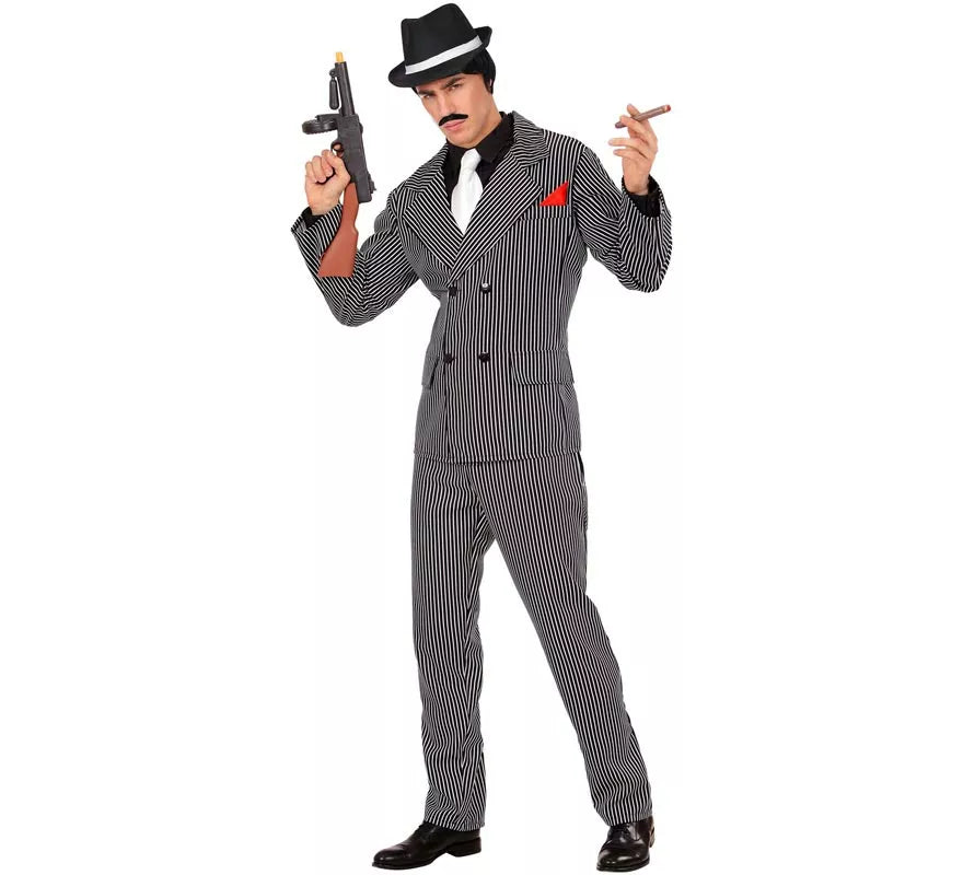 Translation missing: en.Disfraz de Mafioso en traje elegante para hombre
