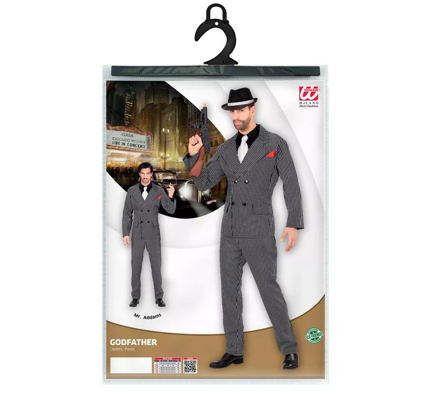 Translation missing: en.Disfraz de Mafioso en traje elegante para hombre