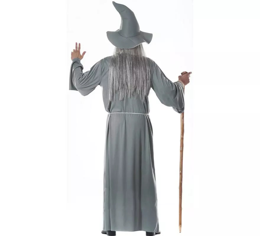 Disfraz de Mago Gandalf el gris para hombre