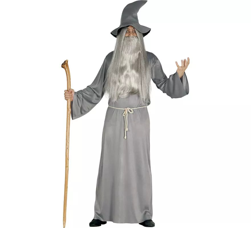 Disfraz de Mago Gandalf el gris para hombre