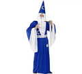 Disfraz de Mago Luna azul de cuento para hombre