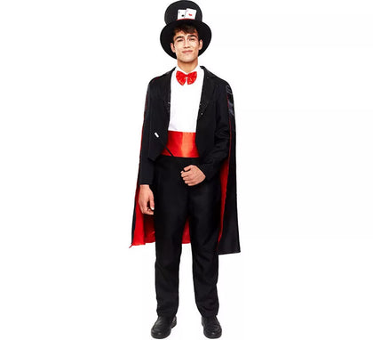 Disfraz de Mago Profesional Elegante para hombre