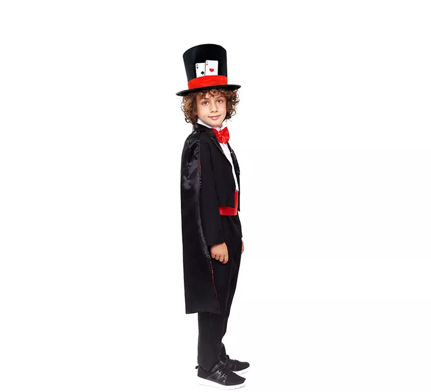 Disfraz de Mago Profesional Elegante para niños