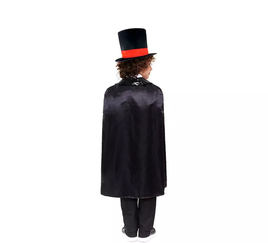 Disfraz de Mago Profesional Elegante para niños