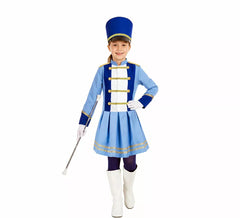 Blue Majorette costume for girls