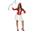 Disfraz de Majorette con falda para mujer