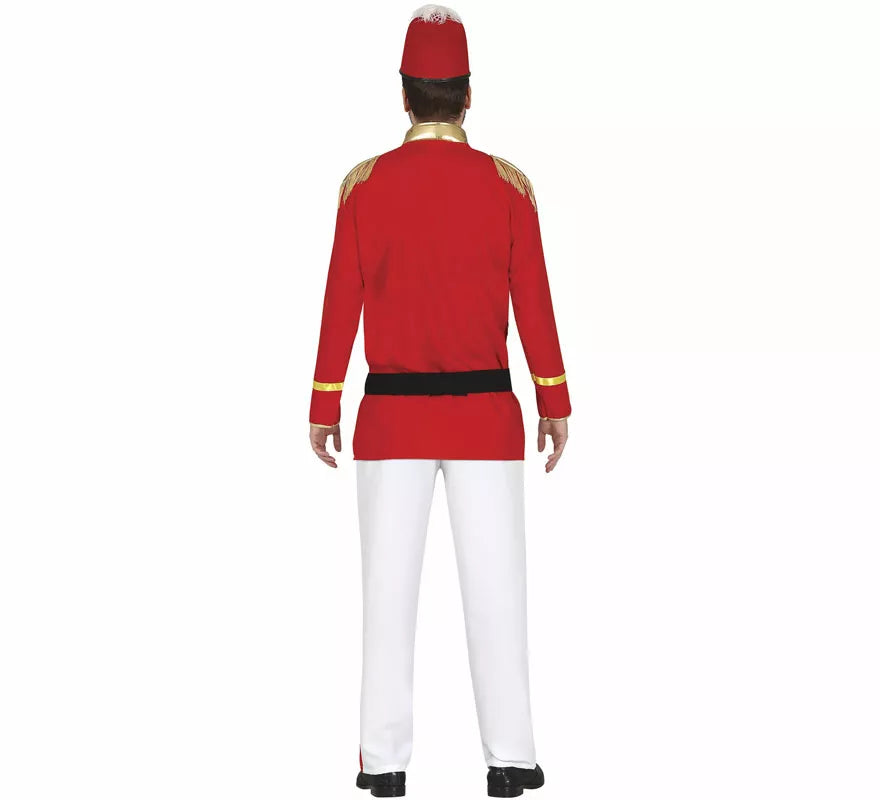 Disfraz de Majorette o Soldadito de Plomo para hombre