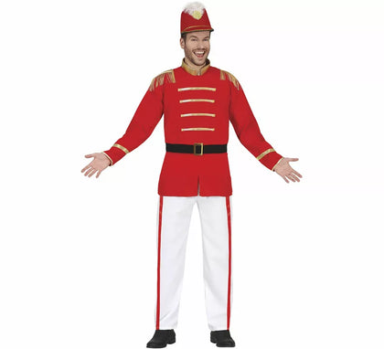 Disfraz de Majorette o Soldadito de Plomo para hombre