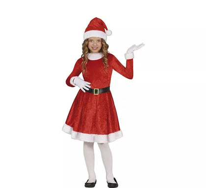 Disfraz de Mamá Noel de Invierno para niña