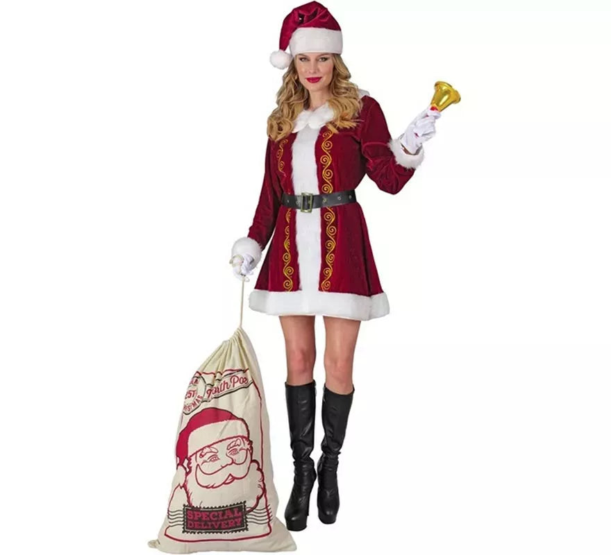 Translation missing: en.Disfraz de Mamá Noel Elegante para mujer