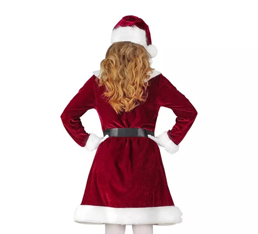 Disfraz de Mamá Noel Elegante para niña