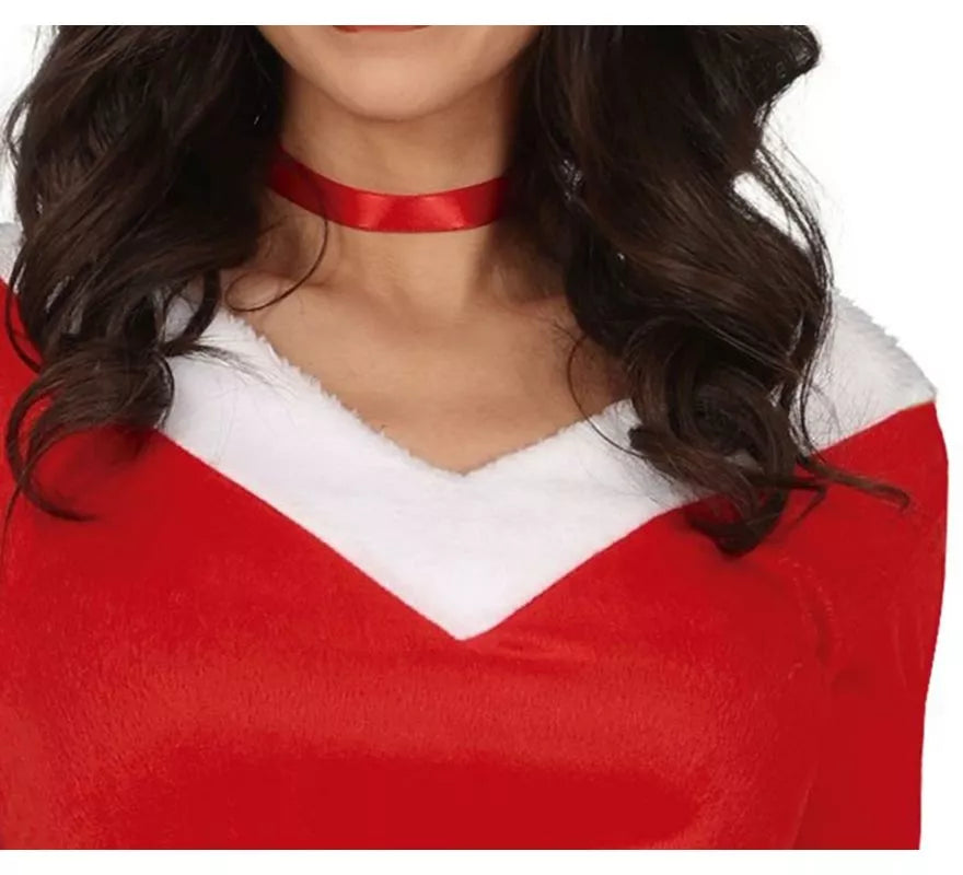 Translation missing: en.Disfraz de Mamá Noel en vestido largo para mujer