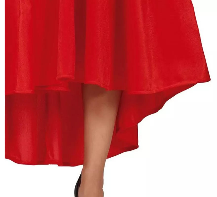 Disfraz de Mamá Noel en vestido largo para mujer
