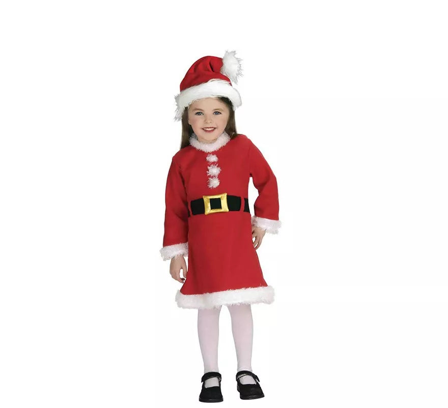 Translation missing: en.Disfraz de Mamá Noel Luxe para bebé