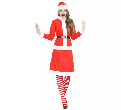 Disfraz de Mamá Noel o Miss Santa Claus para mujer