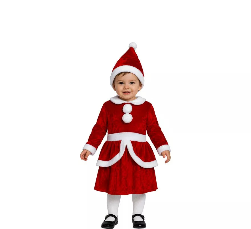 Disfraz de Mamá Noel para bebé