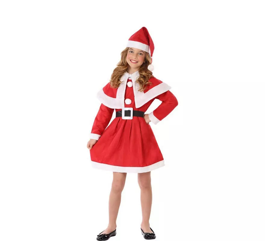 Translation missing: en.Disfraz de Mamá Noel para niña