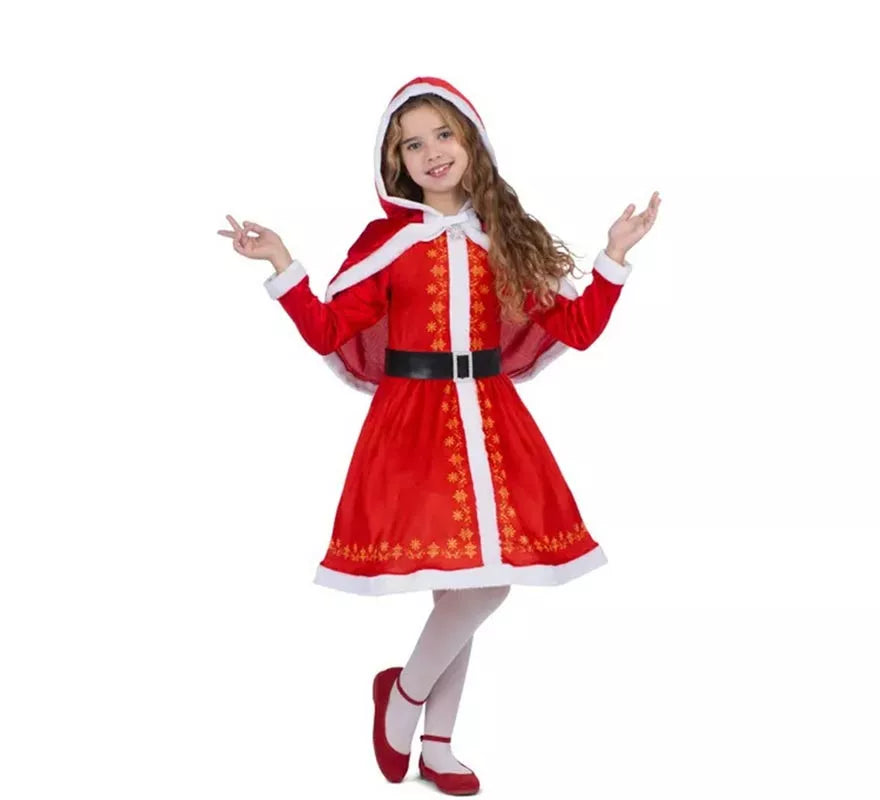 Disfraz de Mamá Noel para Niña