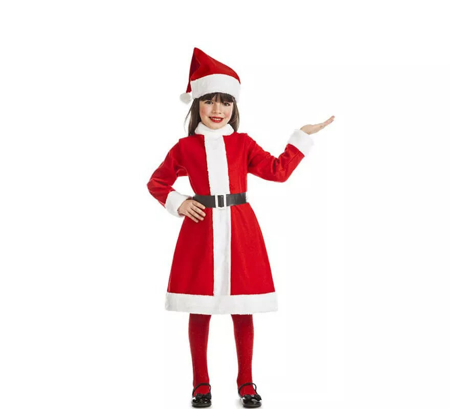 Disfraz de Mamá Noel para niña