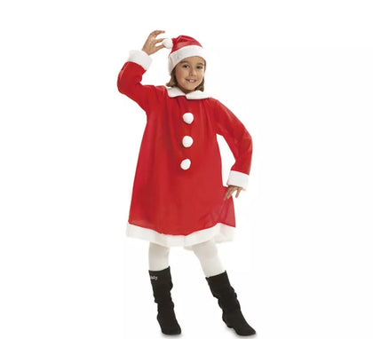 Disfraz de Mama Noel para niña y bebé