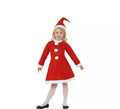 Disfraz de Mamá Noel Rojo para niña