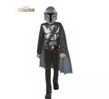 Disfraz de Mandalorian Star Wars Opp con máscara para niño