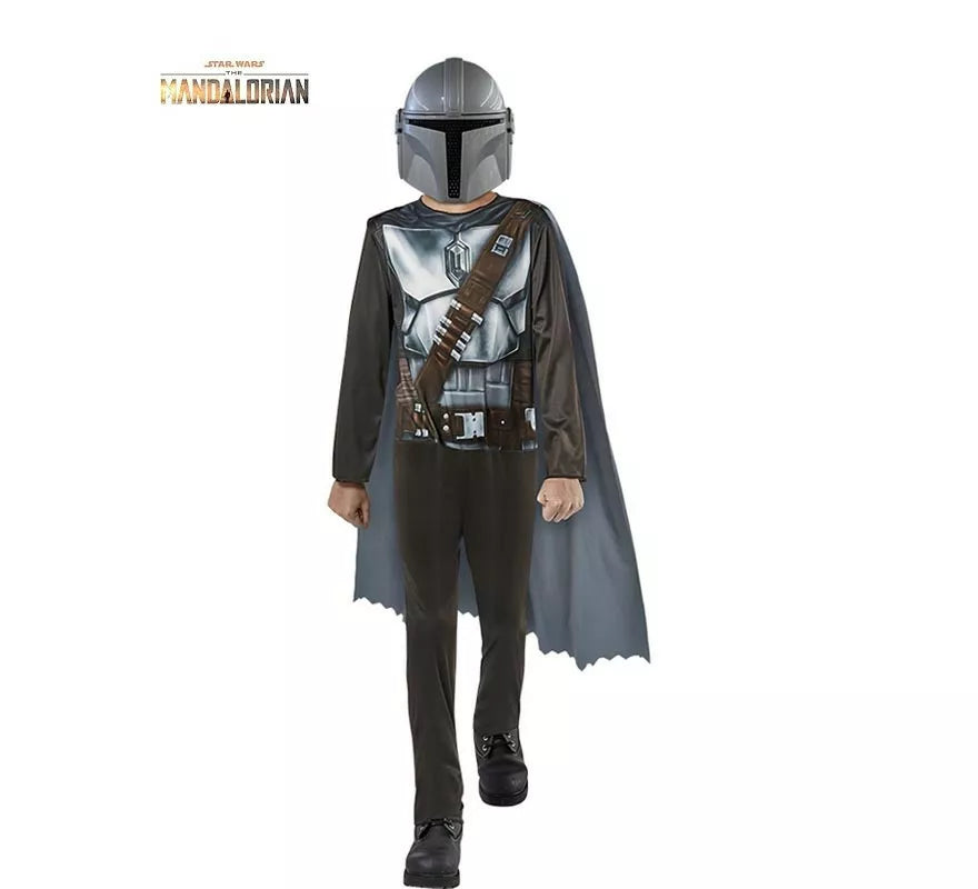 Translation missing: es.Disfraz de Mandalorian Star Wars Opp con máscara para niño