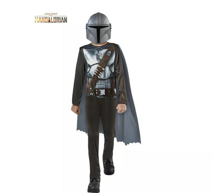 Disfraz de Mandalorian Star Wars Opp con máscara para niño