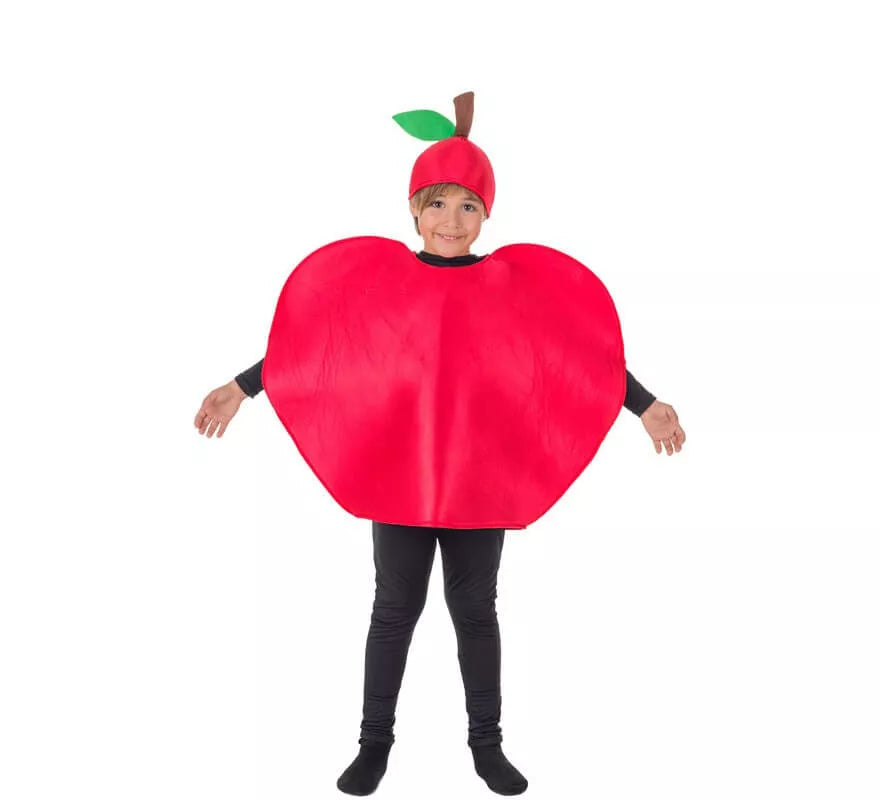 Disfraz de Manzana para niños