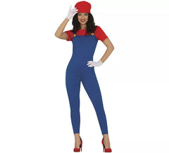 Red Train Driver Costume for Women