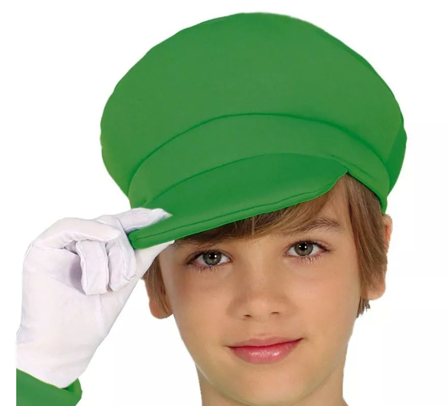 Disfraz de Maquinista verde de Tren para niños