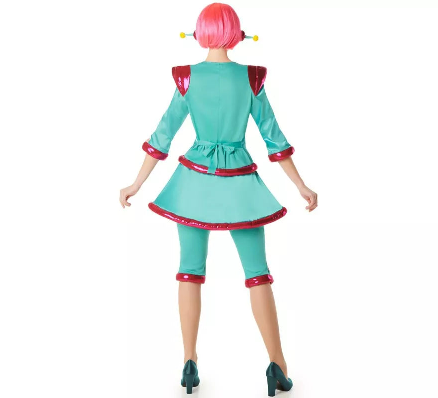 Disfraz de Marciana Espacial para mujer