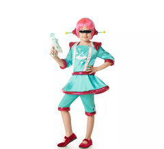 Space Martian costume for girls