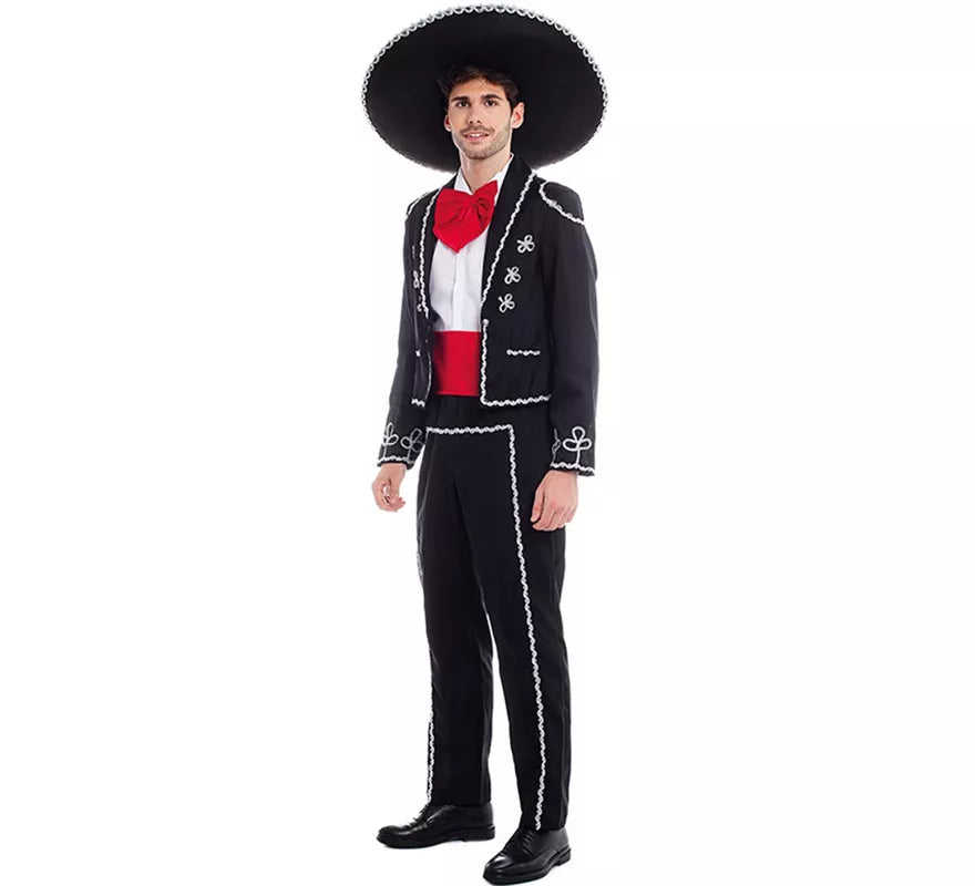 Disfraz de Mariachi Mexicano Cantante Charro para hombre