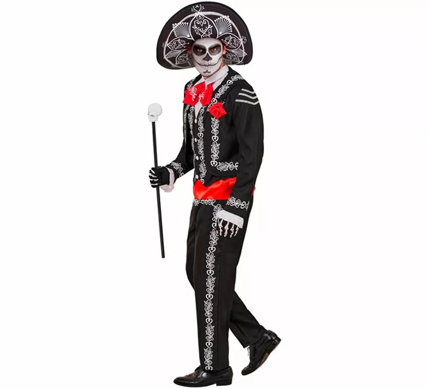 Translation missing: en.Disfraz de Mariachi Día de los Muertos para hombre